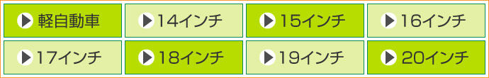 タイヤのサイズ一覧